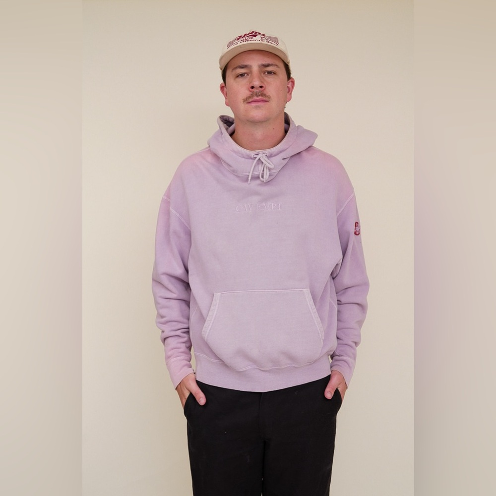 Cav Empt Purple Hoodie Size Large Unisex Designer Hoodie